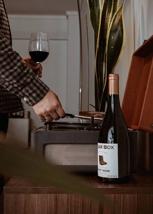 Cigar Box Wine's Pinot Noir expression is striking both for its intensity and complexity.