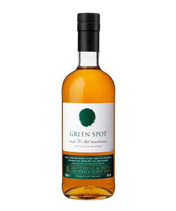 Green Spot Single Pot Still is one of the best spirits for 2021