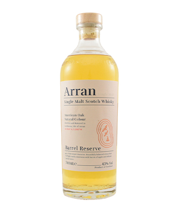 Arran Barrel Reserve Single Malt Scotch Whisky is one of the best spirits of 2021