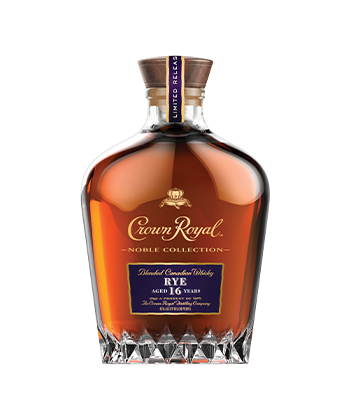 Crown Royal Noble Collection Rye Aged 16 Years is one of the best spirits of 2021