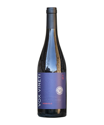Vox Vineti Nebbiolo 2018 is one of the best wines of 2021