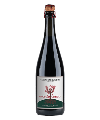 Venturini Baldini ‘Montelocco’ Lambrusco Frizzante Emilia IGT NV is one of the best wines of 2021