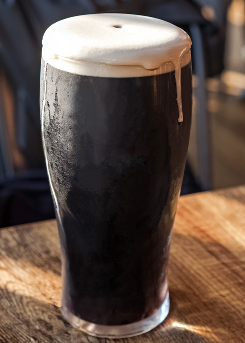 A Porter is at the darker end of the beer spectrum, and comes in many forms