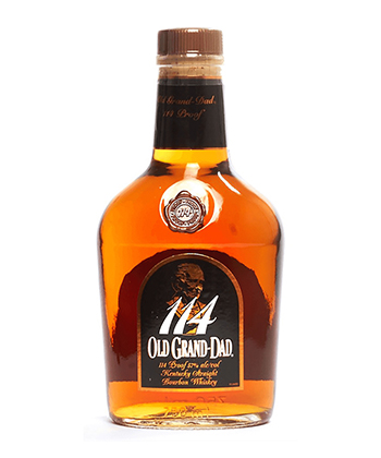 Old Grand-Dad 114 Barrel Proof is one of the best bourbons to gift.