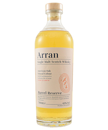 Односолодовый шотландский виски Arran Barrel Reserve — лучший шотландский подарок для начинающих.