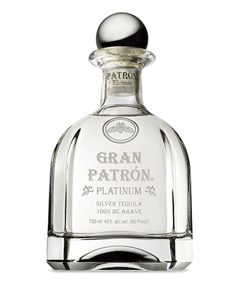Gran Patrón Platinum is the best splurge tequila to gift in 2021