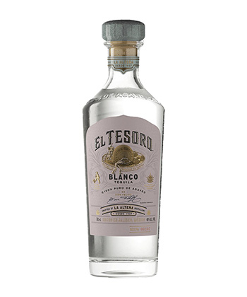 El Tesoro Blanco is the best tequila to gift to beginners in 2021