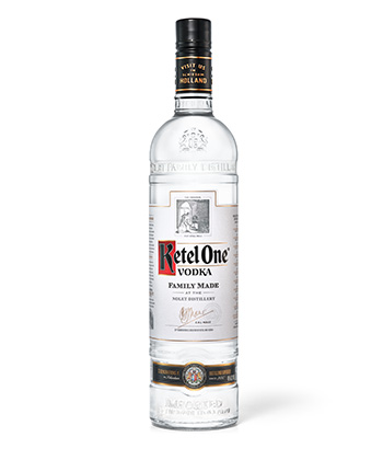 Ketel One Vodka is one of the top 25 vodkas for 2022.