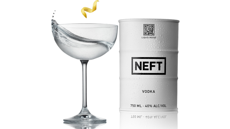 Conozca NEFT, un vodka que vale la pena sorber y que no solo realza su cóctel favorito, sino que también se puede disfrutar solo.