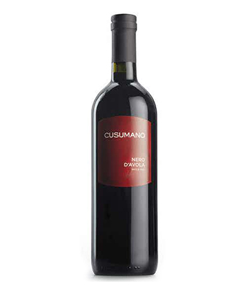 Cusumano Nero d’Avola is one of the best Sicilian wines