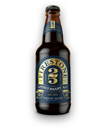 Botella de cerveza Firestone Walker Limited Edition XXV Anniversary Ale
