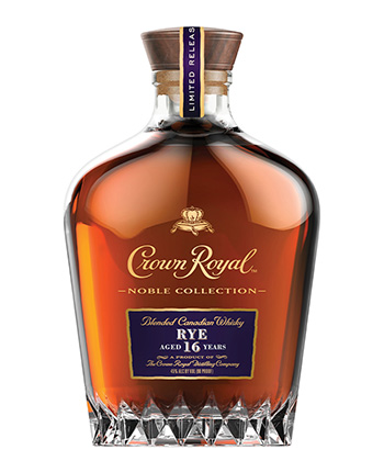 Crown Royal Noble Collection Rye Aged 16 Years is one of the best ryes to gift