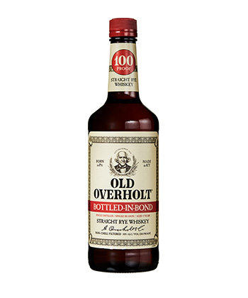 Old Overholt Bonded es uno de los mejores centeno para regalar.