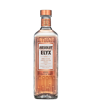 Absolut Elyx is one of the best vodkas to gift this holiday