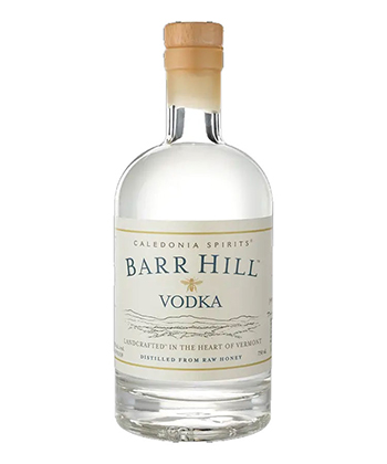 Barr Hill Vodka is one of the best vodkas to gift this holiday
