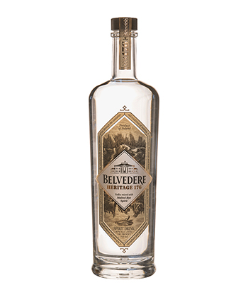 Belvedere Heritage 176 is one of the best vodkas to gift this holiday