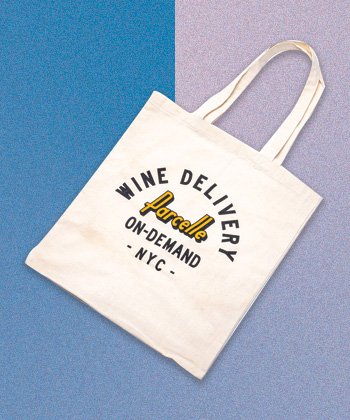 Parcelle Wine Canvas Tote is a great gift for drinks-lovers