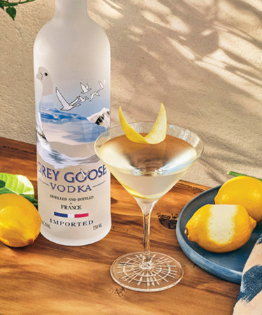 Four GREY GOOSE® Vodka Martini Cocktail Recipes Right in Time for Winter