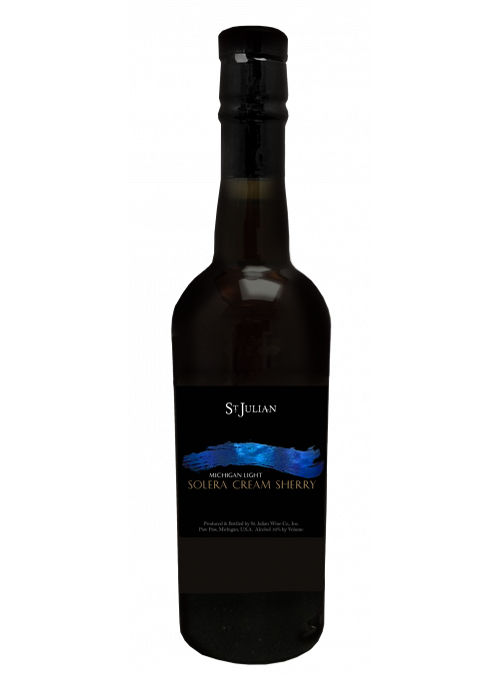 St. Julian’s Solera Cream Sherry is one of the best Michigan fortified wines