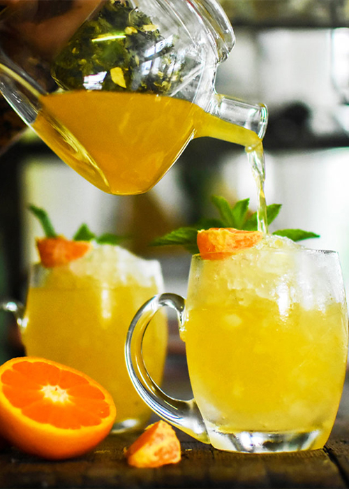The Mandarin Gin Punch Recipe is one of the best punch recipes