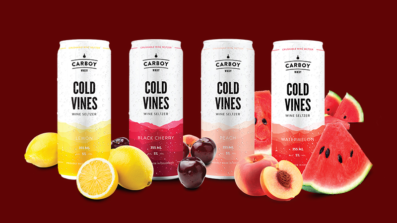 Cold Vine' has a lineup of new wine seltzers. 