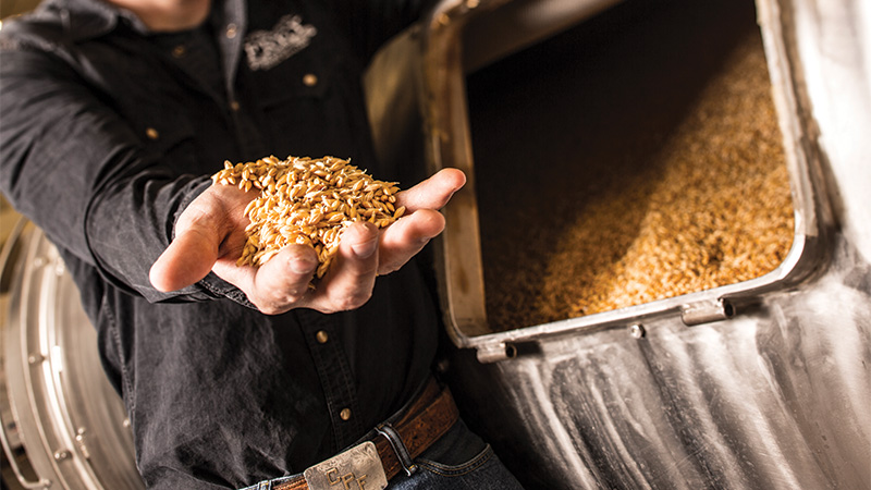 La destilería Frey Ranch en Fallon, Nevada, cultiva todos sus propios granos e involucra todo el proceso de elaboración del whisky, literalmente desde el grano hasta la botella, en el lugar.