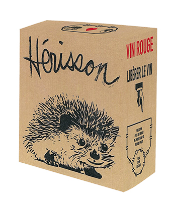 Hérisson Vin Rouge is one of the best boxed wines to drink right now