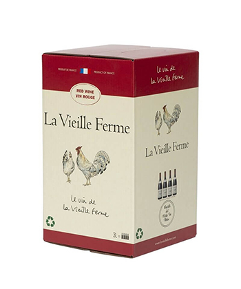 La Vieille Ferme 红葡萄酒是目前最好喝的盒装葡萄酒之一