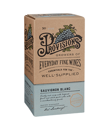 Provisions Sauvignon Blanc is one of the best boxed wines to drink right now