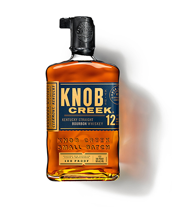 Best Bourbon for 2022 is Knob Creek 12 Year Old Bourbon