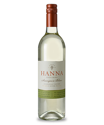 Hanna Sauvignon Blanc 2019 is one of the best white wines for 2022