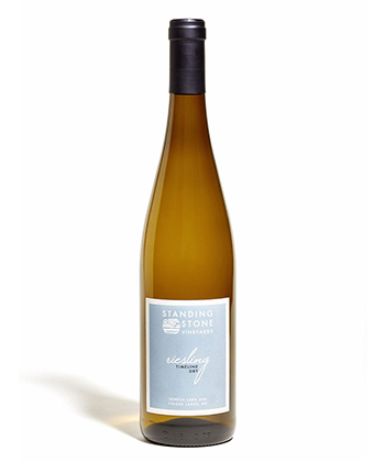 Standing Stone Vineyards Timeline Dry Riesling 2019 is one of the best white wines for 2022