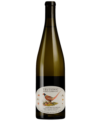 Teutonic Wine Company Crow Valley Vineyard Gewürtztraminer 2017 is one of the best white wines for 2022