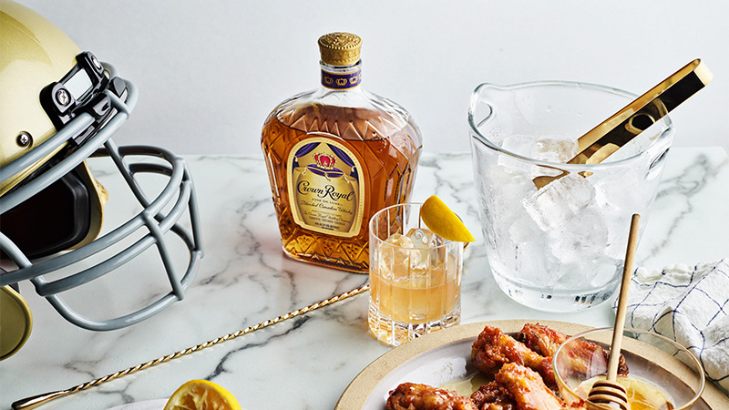 Crown Royal game day cocktails