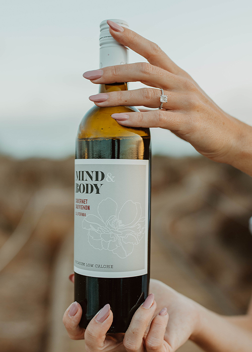 Mind & Body's Cabernet Sauvignon smacks of ripe blackberries and juicy raspberries with a smooth, rounded finish