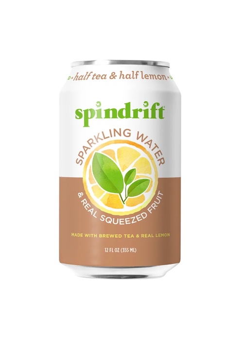 Half & Half Spindrift is a great mixer for vodka