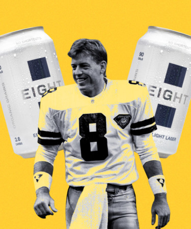 NFL Legend Troy Aikman Launches Light Beer Brand, Eight