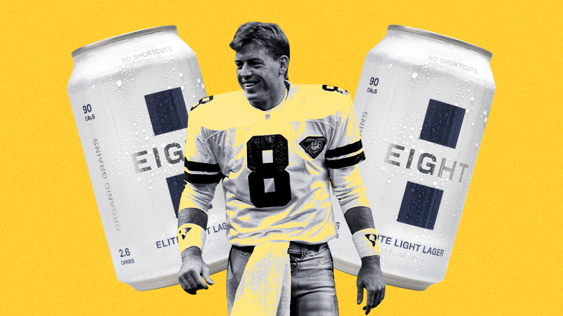 Dallas Cowboys Legend Troy Aikman Launches Low Cal Beer Eight in Texas