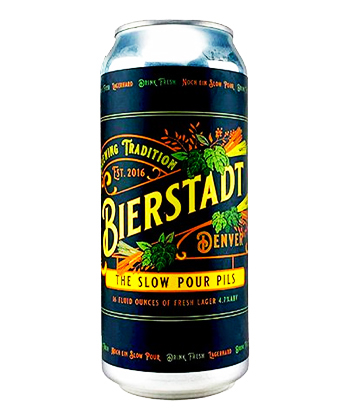 Bierstadt's Slow-Pour Pils is one of the most memorable beers of 2021