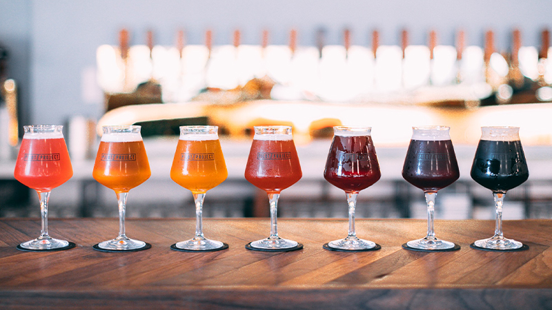 Pilot Project in Chicago supports four different breweries in addition to their own, producing beers from different cultures. 