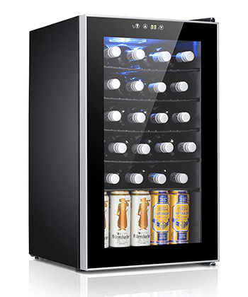 南极冰箱是亚马逊上评价最高的葡萄酒冰箱之一