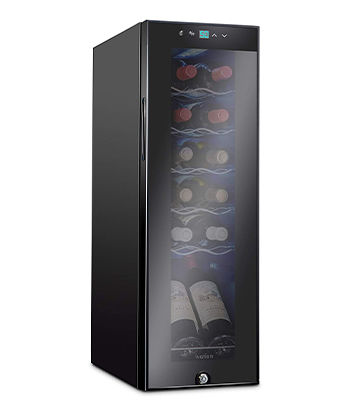 ivation fridge is one of the top rated wine fridges on Amazon