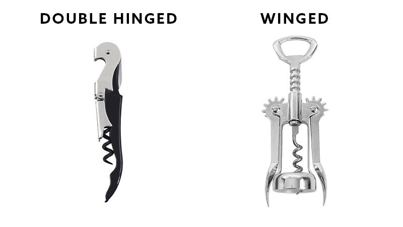 Expert Philippe André says double hinged corkscrews and superior to winged corkscrews.