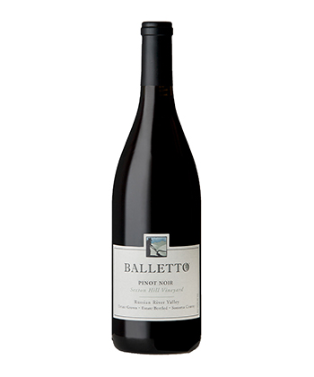 Balletto Pinot Noir 2018 is one of the best Pinot Noirs from California for under $30.