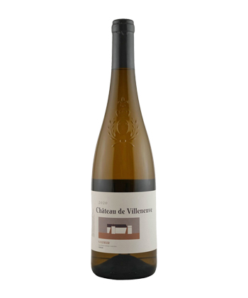 One bottle of Château de Villeneuve Saumur Blanc 2020