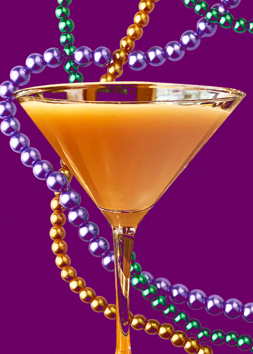 everything but the flame is a great Mardi Gras cocktail