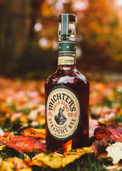 When the Michter’s team was working on the design for what would become its rye, they gravitated toward green.