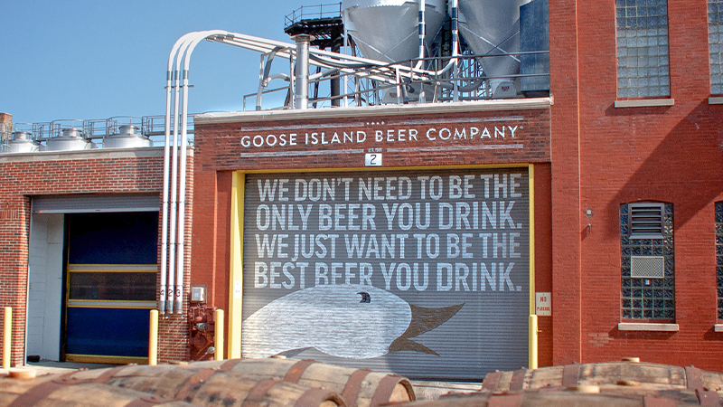 Goose Island’s was acquired by Anheuser-Busch InBev in 2011