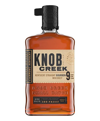 knob creek is one of the most popular whiskey brands