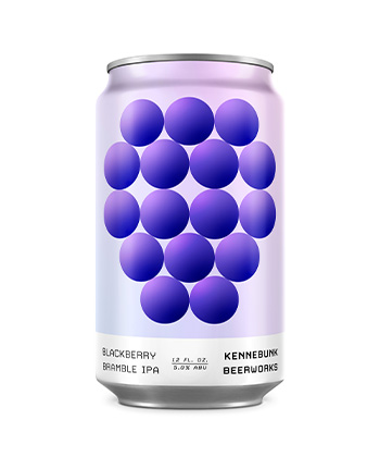 Kennebunk Beerworks Blackberry Bramble IPA is one of the best IPAs for 2022